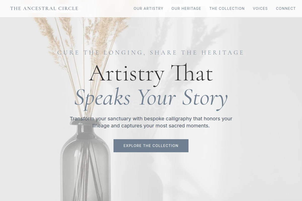 Calligraphy Home Decor
